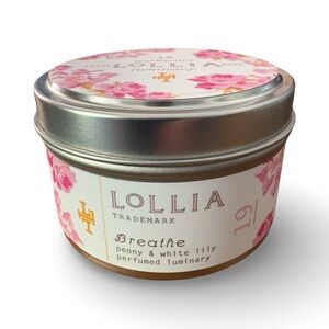 Lolli Breathe Peony & White Lily Candle